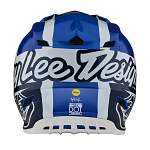 Dětská helma na motokros TroyLeeDesigns SE4 Youth Polyacrylite Quattro Blue 2024