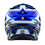 MX helma TroyLeeDesigns SE5 Composite Helmet Ever Blue 2025