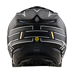 MX helma TroyLeeDesigns SE5 Carbon Helmet Efix Black 2025