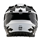 MX helma TroyLeeDesigns GP Helmet Check Up White Black 2025