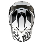 MX helma TroyLeeDesigns GP Helmet Check Up White Black 2025