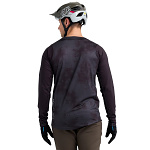 Zateplený dres na kolo TroyLeeDesigns Skyline CHILL LS Jersey Scattered Carbon