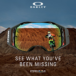 MX brýle Oakley Airbrake Prizm MX Bengal Venom Goggle