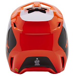 Dětská helma na motokros FOX V1 Youth Lean Helmet Flo Orange 2025