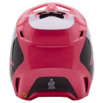 Dětská helma na motokros FOX V1 Youth Lean Helmet Pink 2025