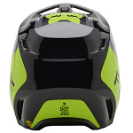 Dětská helma na motokros FOX V1 Youth Lean Helmet Grey Yellow 2025