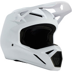 MX helma FOX V1 Solid Helmet Matte White 2025