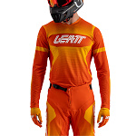 Pánský MX dres LEATT Moto 5.5 UltraWeld Jersey Flame 2025