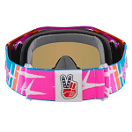 MX brýle Oakley Airbrake MX TroyLeeDesigns Speed Stars Goggle Black Ice Irridium