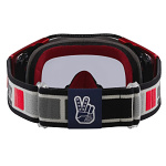 MX brýle Oakley Airbrake MX TroyLeeDesigns Grey Blocks Goggle