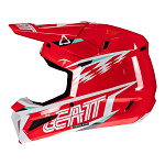 MX helma Leatt Moto 3.5 Helmet Kit V25 Red 2025