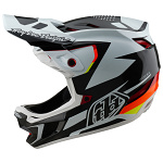 Downhill helma TroyLeeDesigns D4 Carbon Helmet MIPS Optic Black 2025