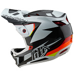 Downhill helma TroyLeeDesigns D4 Carbon Helmet MIPS Optic Black 2025