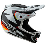 Downhill helma TroyLeeDesigns D4 Carbon Helmet MIPS Optic Black 2025