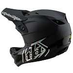 Downhill helma TroyLeeDesigns D4 Carbon Helmet MIPS Stealth Black 2025