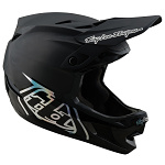 Downhill helma TroyLeeDesigns D4 Carbon Helmet MIPS Stealth Black 2025