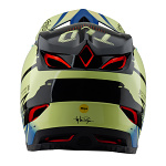 integrální helma na kolo TroyLeeDesigns D4 Composite Helmet MIPS Drip Glo Yellow 2025