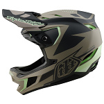 Downhill helma TroyLeeDesigns D4 Composite Helmet MIPS Optic Timber 2025