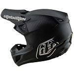 MX helma TroyLeeDesigns SE5 Carbon Helmet Mono Black 2025
