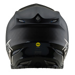 MX helma TroyLeeDesigns SE5 Carbon Helmet Mono Black 2025