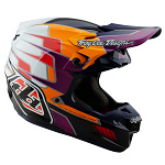 MX helma TroyLeeDesigns SE5 Carbon Helmet Speed Navy 2025