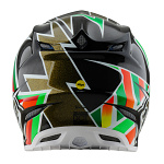 MX helma TroyLeeDesigns SE5 Carbon Helmet Labyrinth Black 2025
