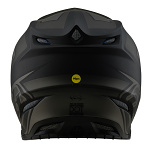 MX helma TroyLeeDesigns SE5 Composite Helmet Mono Black 2025