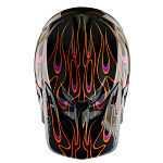 MX helma TroyLeeDesigns SE5 Composite Helmet Torched Black Gray 2025