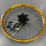 Sada kol HaanWheels KTM SX / SXF 23-.. - Excel Gold 21x1,6 + 19x2,15 / Black Hub