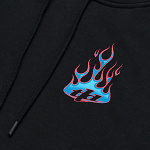 Pánská mikina TroyLeeDesigns Torched Pullover Hoodie Black
