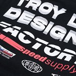 Pánská mikina TroyLeeDesigns Factory Pullover Hoodie Black