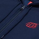 Pánská mikina TroyLeeDesigns Branded Zip Up Hoodie Navy