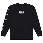 Pánské tričko s dlouhým rukávem TroyLeeDesigns Factory Sleeve Tee Black