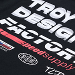 Pánské tričko s dlouhým rukávem TroyLeeDesigns Factory Sleeve Tee Black