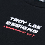 Pánské tričko s dlouhým rukávem TroyLeeDesigns Factory Sleeve Tee Black