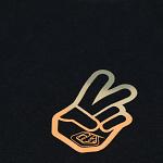 Pánské tričko TroyLeeDesigns Peace Out Short Sleeve Tee Black