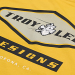 Pánské tričko TroyLeeDesigns Carb Short Sleeve Tee Gold
