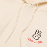 Dámská mikina TroyLeeDesigns Womens Peace Out Pullover Vintage White