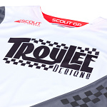 Pánský dres TroyLeeDesigns GP Scout Jersey Big Lee Charcoal Fog 2025