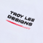 Dětské tričko TroyLeeDesigns Youth Factory Short Sleeve Tee White