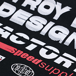 Dětské tričko TroyLeeDesigns Youth Factory Short Sleeve Tee Black