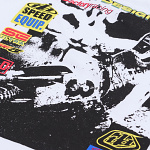 Dětské tričko TroyLeeDesigns Youth Overload Short Sleeve Tee White