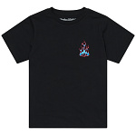 Dětské tričko TroyLeeDesigns Youth Torched Short Sleeve Tee Black