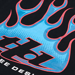 Dětské tričko TroyLeeDesigns Youth Torched Short Sleeve Tee Black