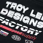 Dětská mikina TroyLeeDesigns Youth Factory Pullover Hoody Black
