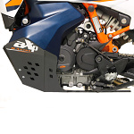 Velký kryt motoru AXP Extrem Hard Skid Plate Gen2 KTM 790 Adventure 19-20, 890 Adventure 21-25 Blk