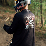Dres na kolo Leatt MTB Gravity 3.0 Jersey Black 2025