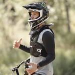 Chránič hrudi a zad Leatt 4.5 EVO Chest Protector Black