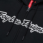 Pánská mikina TroyLeeDesigns Signature Zip Up Hoodie Black