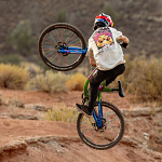 Pánské tričko TroyLeeDesigns RedBull Rampage Altered Reality Tee Cement